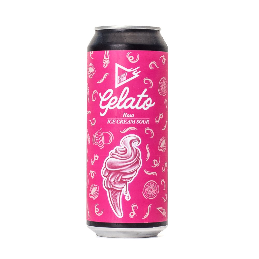 Funky Fluid 18 Gelato Rosa Ice Cream Sour 0 5 L