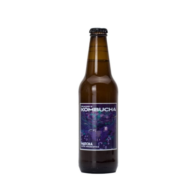 Prager's Kombucha Matcha
