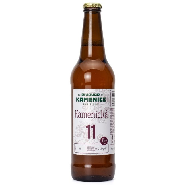 Kamenice 11° Světlý ležák