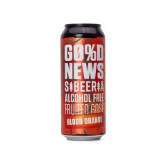 Sibeeria Good News: Blood Orange Gose Non Alcoholic