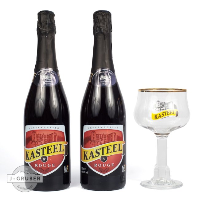 Kasteel-Rouge dárková sada 2x 0,7 l