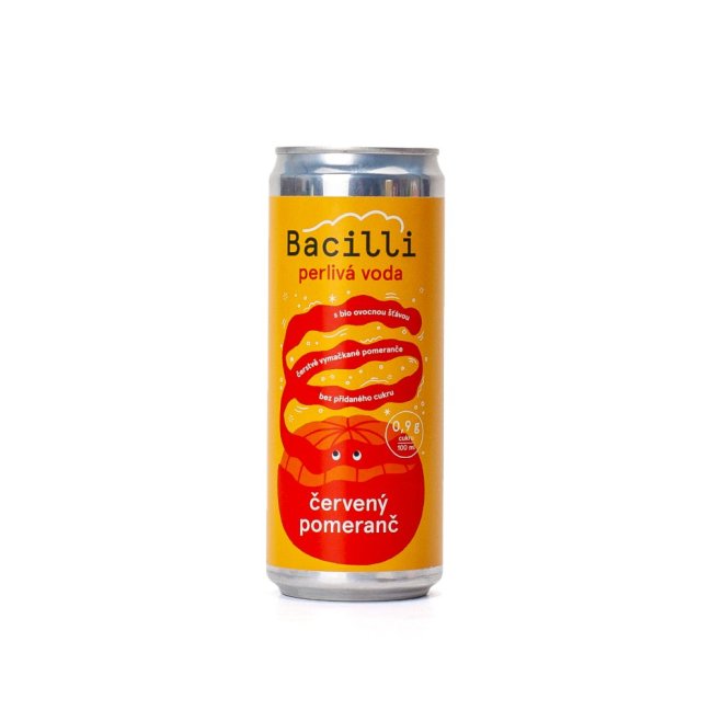 Bacilli Perlivá voda Červený pomeranč