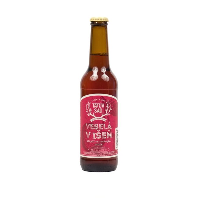Tátův-sad cider Veselá višeň