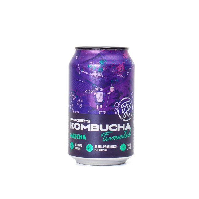 Prager's Kombucha Matcha