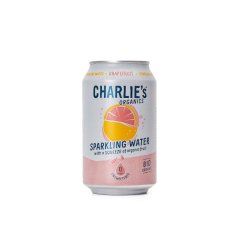 Charlie's-Organics Perlivá voda Grapefruit
