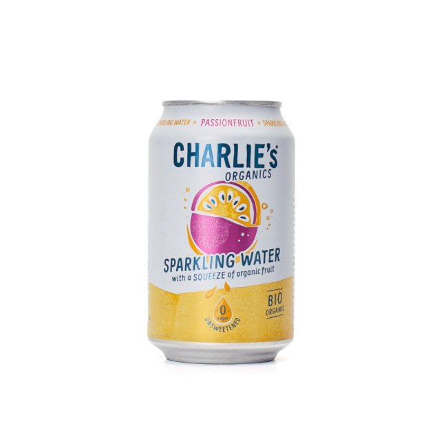 Charlie's-Organics Sprudelwasser Passionsfrucht