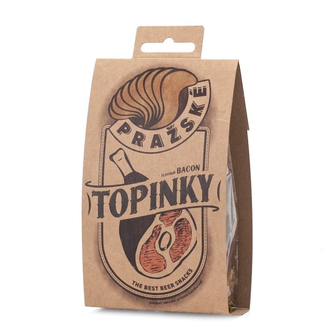 Pražské-topinky s příchutí slaniny