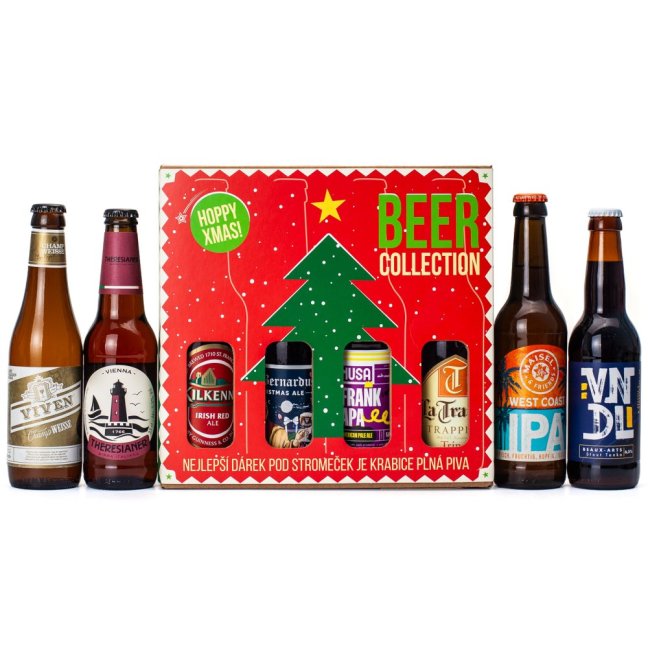 Vánoční poznávací sada piv