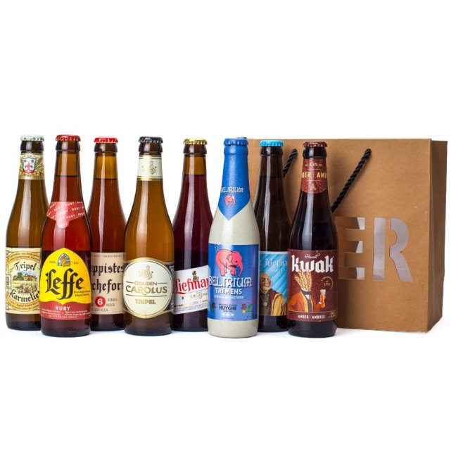 Dárková-taška s belgickým pivem