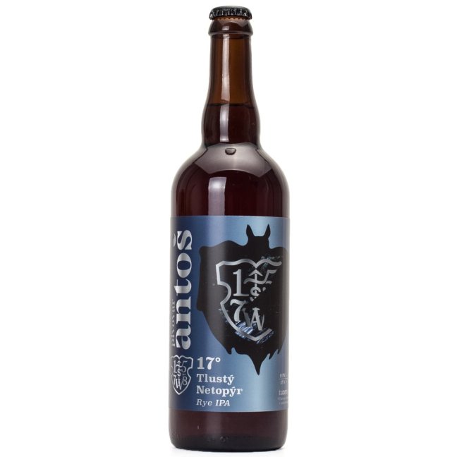 Antoš 17° Tlustý  Netopýr Rye IPA