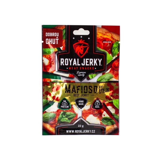 Royal Jerky sušené hovězí Mafioso