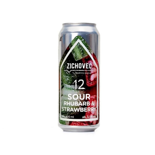 Zichovec 12° Sour Rhubarb Strawberry