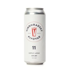 Vinohradský-pivovar 11° Světlý ležák