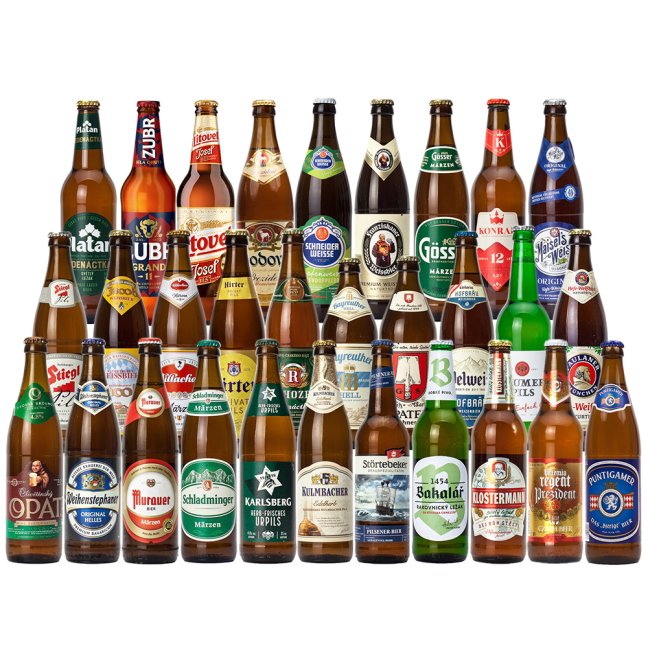Megapaket set of 30 beers