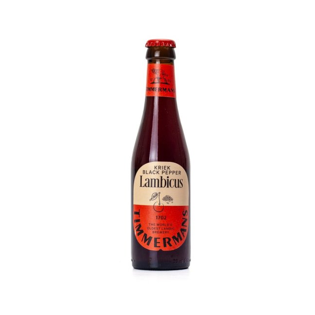 Timmermans 13° Kriek Black Pepper (čerešňa)