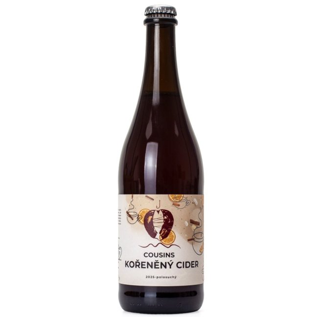 Cousins-Cider Kořeněný Cider 2025 Polosuchý