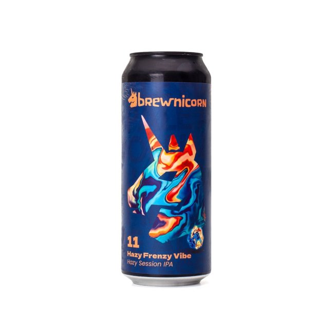 Brewnicorn 11° Hazy Frenzy Vibe Session IPA