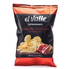 El-Valle Bramborové chipsy Jamón Ibérico