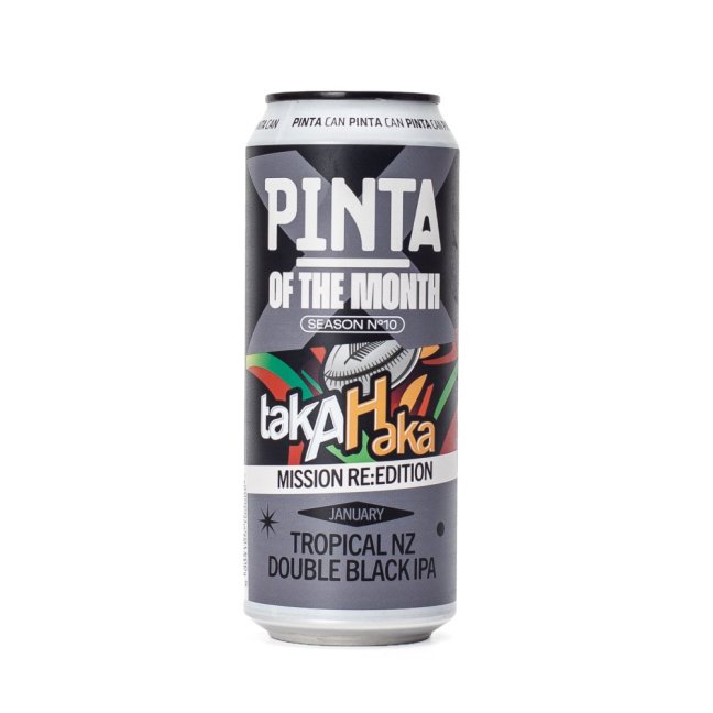 Pinta 18° takaHaka Double Black IPA