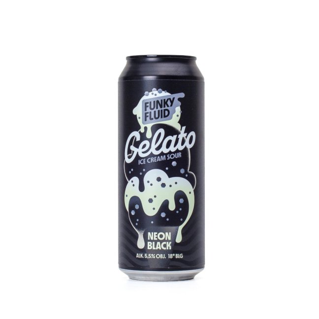 Funky-Fluid 18° Gelato Neon Black Pastry Sour