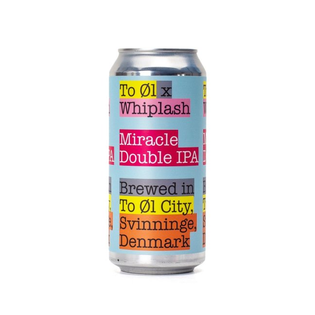 To-Øl/Whiplash 19° Miracle Double IPA