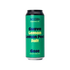 Nozib 10° Guava Lemon Peel Salt Gose
