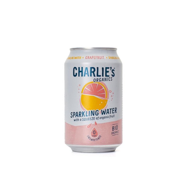 Charlie's-Organics Sprudelwasser Grapefruit