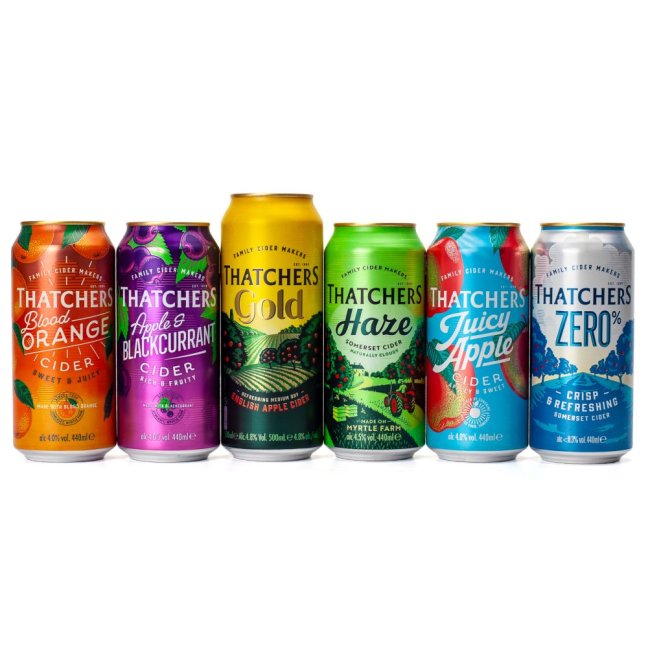 Thatchers Apple&Black  süßer Cider