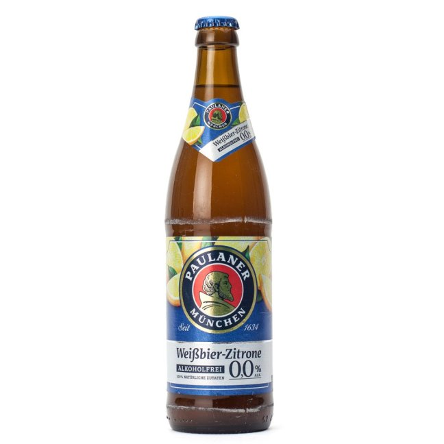 Paulaner Weissbier Zitrone Nealkoholický