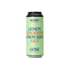 Nozib 12° Lemon Tangerine Lemon Balm Salt Gose
