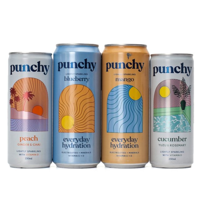 Punchy Perlivá voda Mango