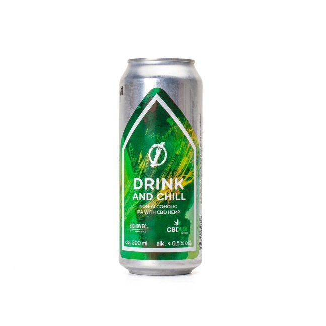 Zichovec Drink and Chill nealko CBD IPA