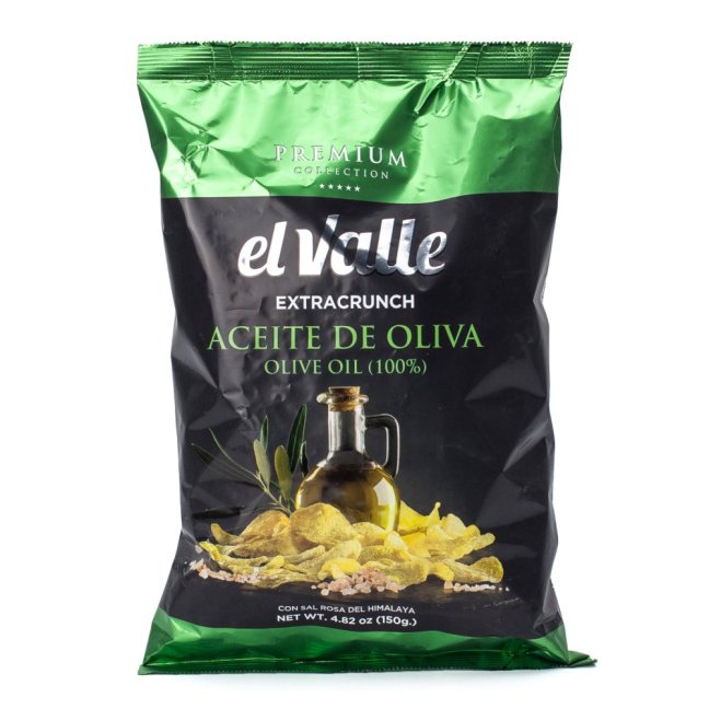 El-Valle Bramborové chipsy Olivový olej