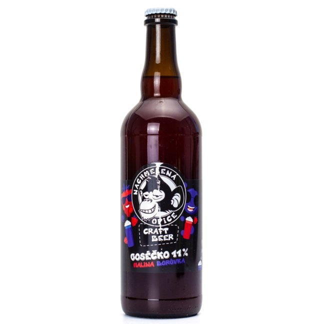 Nachmelená-Opice 11° Malina Borůvka Gose