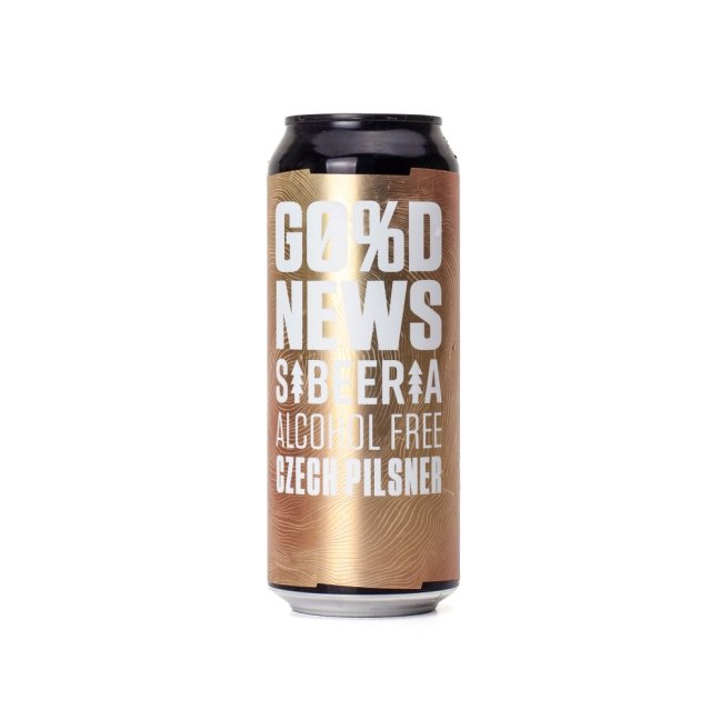 Sibeeria Good News Czech Pilsner Alkoholfree