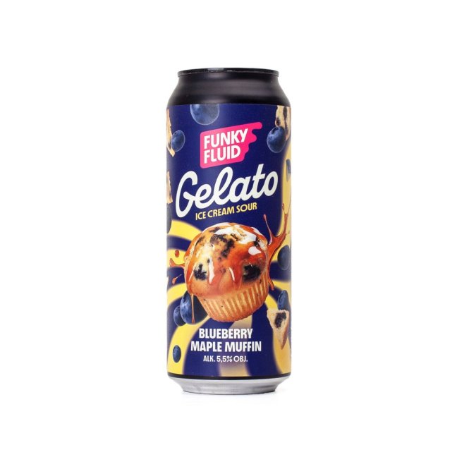 Funky-Fluid 18° Gelato Blueberry Maple Muffin