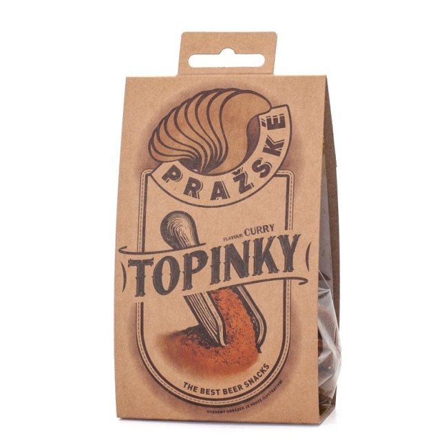 Pražské-topinky se kari kořením