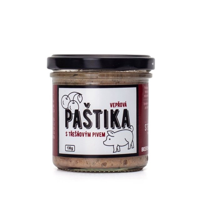 Paštika s třešňovým pivem