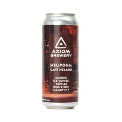 Axiom 17° Melipona Almond Vanilla Milk Stout Axiom 17° Melipona Almond Vanilla Milk Stout