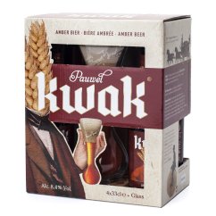 Kwak dárková sada 4x 0,33 l