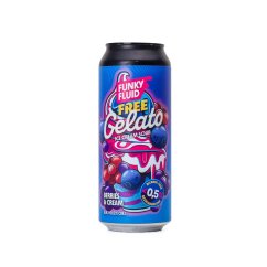 Funky-Fluid Free Gelato Berries Cream