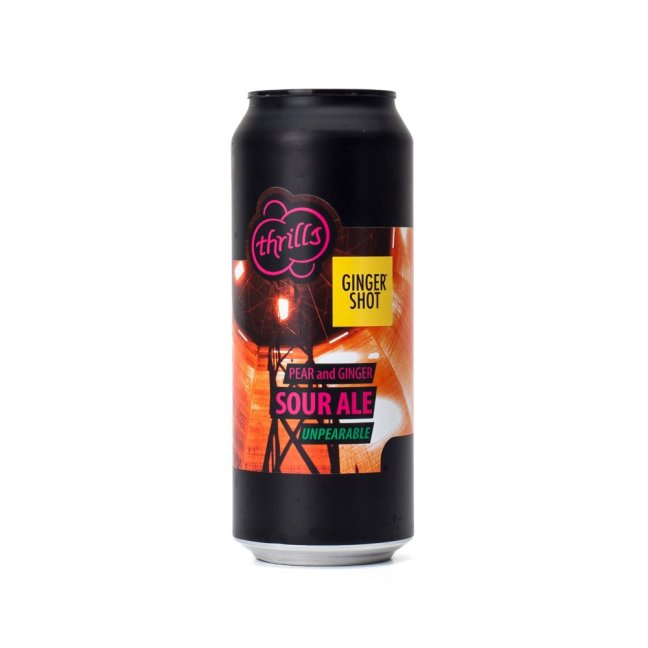 Thrills 11° unPEARable Ginger Shot Sour Ale