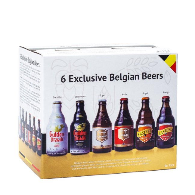 Exclusive Set of Belgian Beers