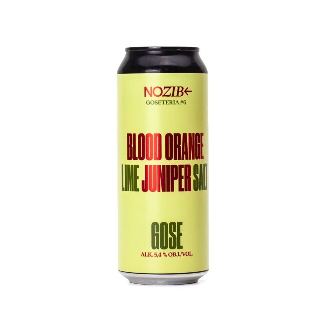 Nozib 13° Blood Orange Lime Juniper Salt Gose