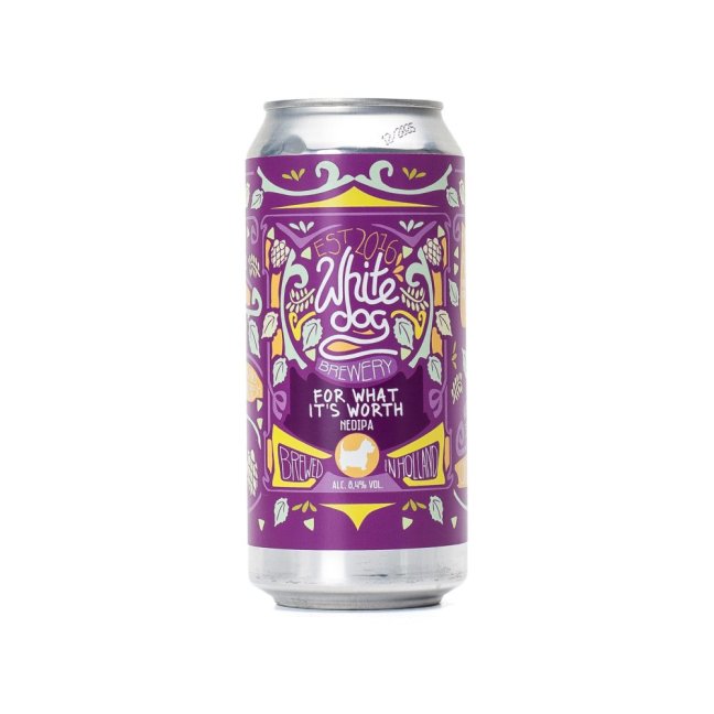 White-Dog 20° For What It's Worth Double NEIPA