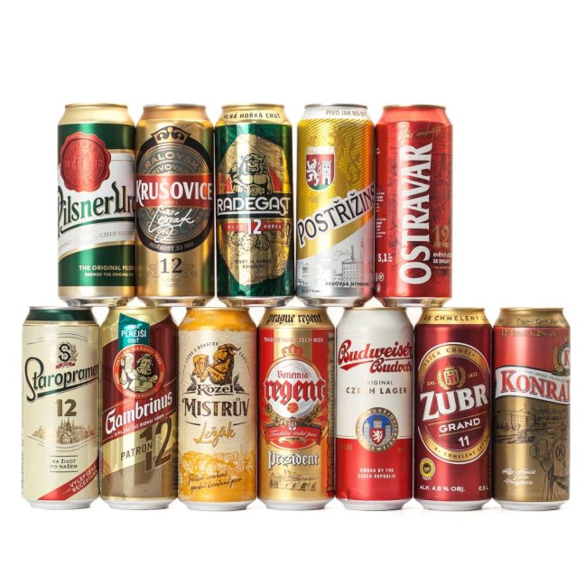 Gold-Lagers Czech Beer Pack