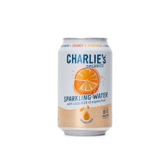 Charlie's-Organics Perlivá voda Pomeranč Mandarinka