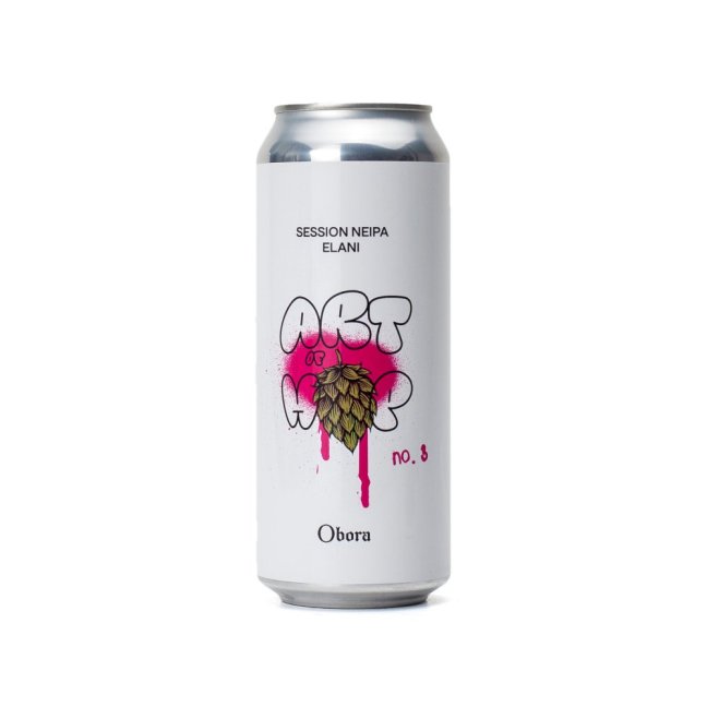 Obora 12° Art of Hop #3 Elani Session NEIPA