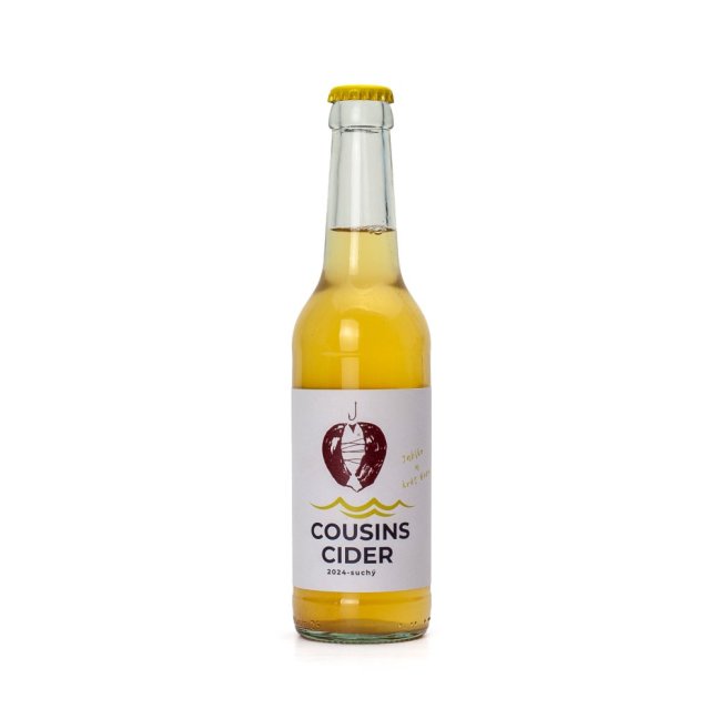 Cousins-Cider Jablko Bezový květ suchý