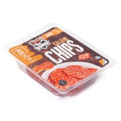Salámové-chipsy s příchutí slaniny